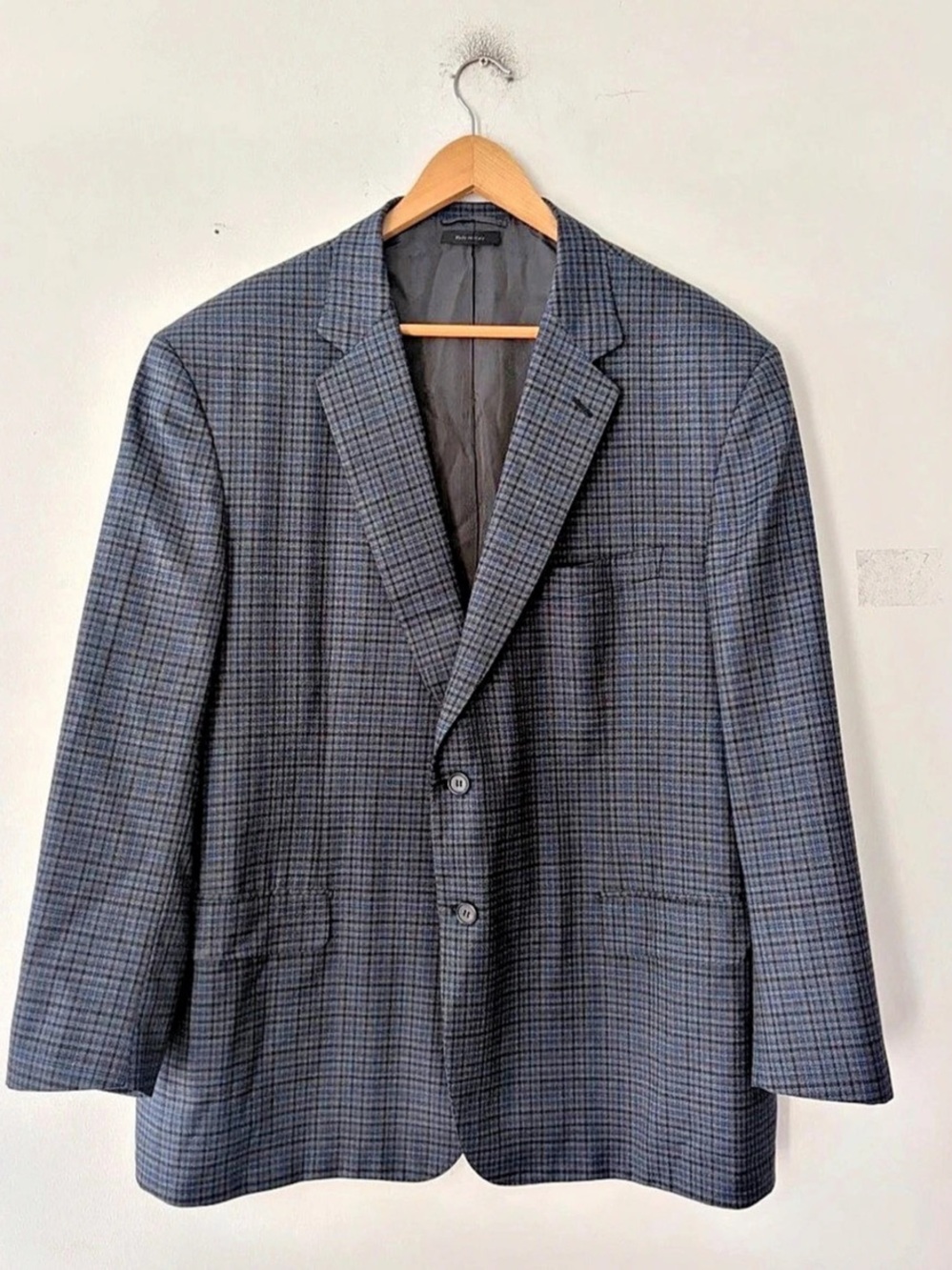 Brioni Men's Plaid Wool Sport Coat Size 50